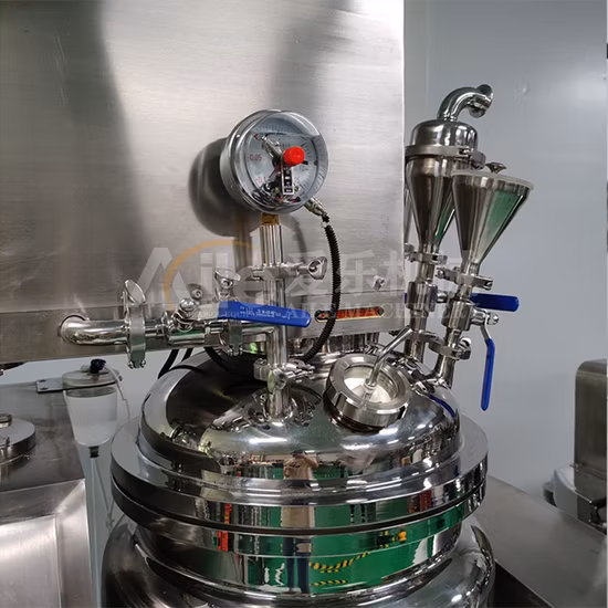 Jf 100L 200L 300L Cosmetic Vacuum Emulsifying Mixer Liquid Cream Body Lotion Spice Mixer Machines