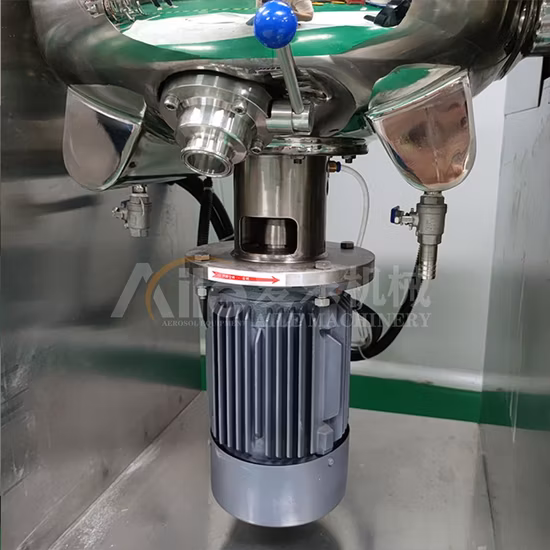 Jf 100L 200L 300L 화장용 진공 유화 믹서 액체 크림 몸 로션 향미료 믹서 기계