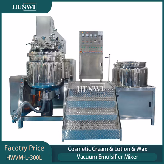 고전단 믹서 유화제 진공 알로에 베라 젤 로션 크림 만드는 기계